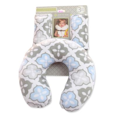 中国 Hot Selling Anti-Apnea Colorful Cute Picture Printed Baby U Shaped Pillow Gift Set Y129 販売のため