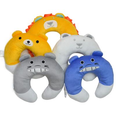 China Anti-Apnea Hot Selling Colorful Cute Cartoon Printed Baby Neck U Shaped Pillow Y130 Te koop