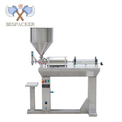 China Semi Automatic Automachine Bespacker G1WLD Paste Liquid Detergent Soap Filling Machine for sale