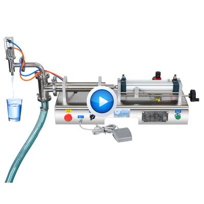 China Semi-automatic APPAREL Condensed Milk Pet Bottle Honey Filling Machine for sale