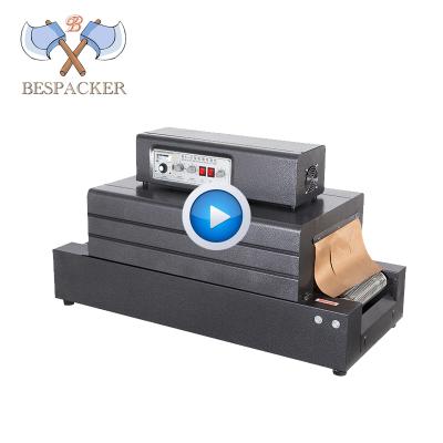 China GARMENT Bespacker BS-B300*150 Heat Shrink Tunnel Wrapping Wrapping Machine For Perfume Box for sale