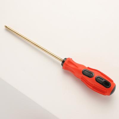 China Plastic Phillips Screwdriver Al-Cu factory direcy sale (plastic handle) 7*150mm for sale