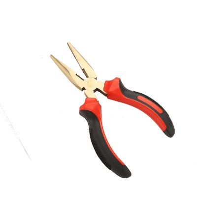 China High Quality Hot Selling Hardware DIY Tool Non Sparking Long Nose Pliers JF--1005 for sale