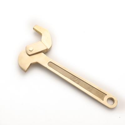 China China Non-spark Aluminum Bronze Explosion-proof Universal Wrench, Multifunctional Wrench, Adjustable Wrench for sale