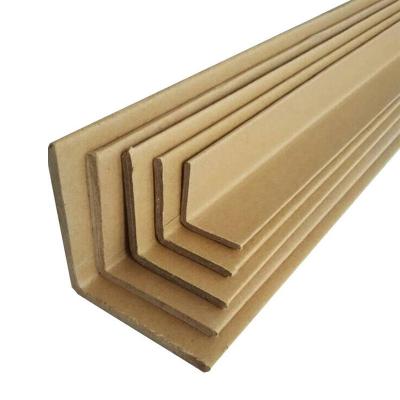 China Eco-freindly Corner Paper Eco-friendly Bead L Shape Paper Pallet Cardboard Edgeboard Corner Protector for sale