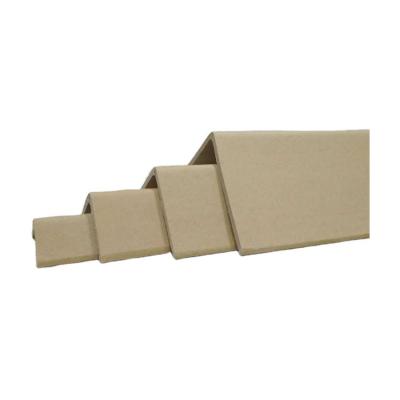 China Eco-freindly Kraft Paper Corner Protector Paper Corner Bead Cardboard Wall Strong Hard Corrugated Edge Protector for sale