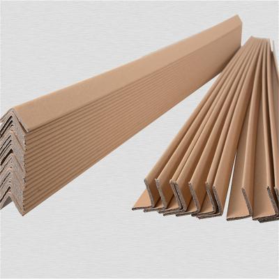 China Eco-freindly Moisture Resistant Protective U Channel Brown Paper Corner Protector for sale