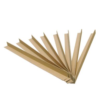 China Eco-freindly Brown Kraft Paper Materials Round Corner Protector for sale