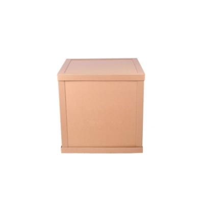 China Handmade Solid Honeycomb Paperboard Logistics Transport Cardboard Packaging Paper Box for sale