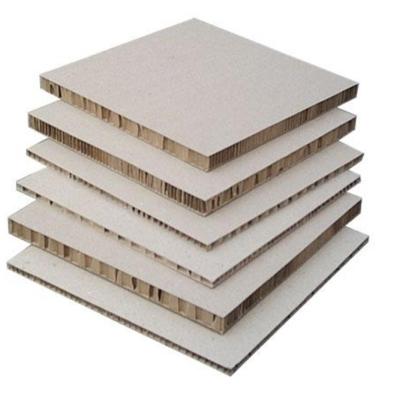 China Handmade Lightweight Recyclable Honeycomb Cardboard Sheet Kraft Paper Board for sale