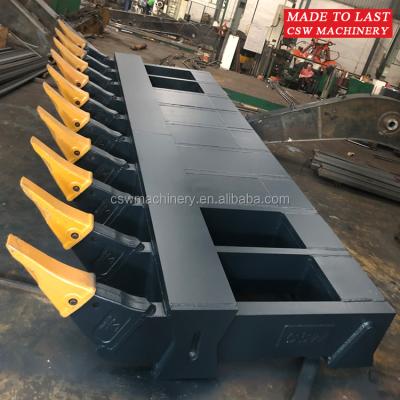 China D10 D10 Bulldozer Root Rake Super Heavy Rake For D10 Bulldozer for sale