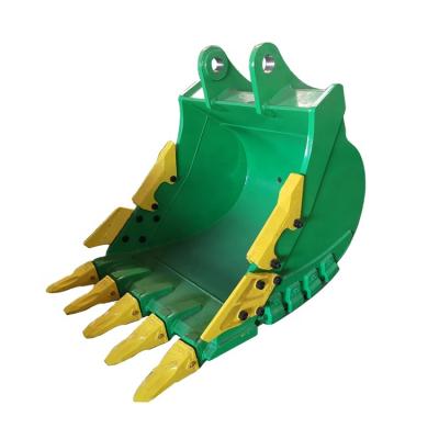 Κίνα 2022 New Excavator 20 Ton Excavator Rock Bucket With Teeth For CAT320 Customized Bucket Width GP Standard Bucket προς πώληση