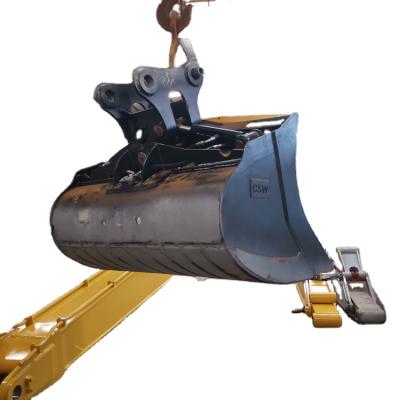 China proud made 18-26T excavators tilt bucket for crawler dealer use hardox steel hooked with safty valve en venta