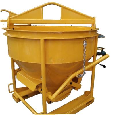 Cina Construction Machinery Hot Concrete Chip Bucket For Construction Contractors 1CBM Capacity in vendita