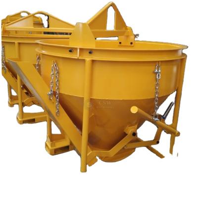 China Machinery Repair Shops Hot 1CBM Concrete Chip Bucket For One Line Construction Trench Pipe Work for sale