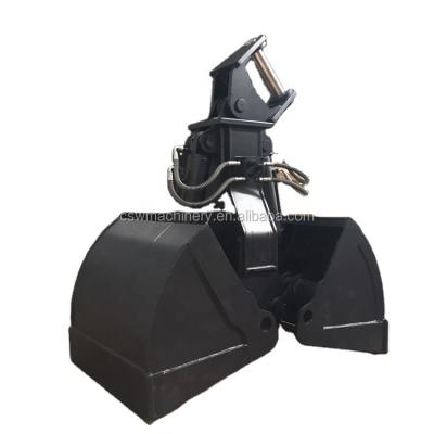 China Excavator or Crane Construction Machinery Spare Parts Clamshell Bucket for Volvo EC210 Te koop