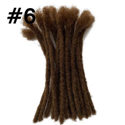 China 100% Handmade Microlocks High Quality Curly Loop Hair Full Dreadlocks [Wholesale] Crochet Braid Hair Width 0.4cm for sale