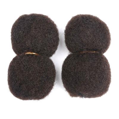 China 100%Human Hair Kinky Curly High Quality Afro Curly Bulk Hair For Deradlock Hair Extensions 50g/piece for sale