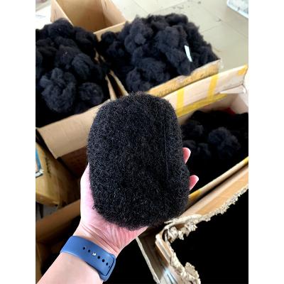 China Factory Wholesale 4pcs Kinky Curly Curly Afro Tight Curly 100% Bulk Hair For Dreadlocks Extensions for sale