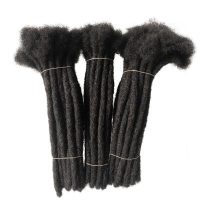 China Wholesale Curly Loop Dreadlocks Extensions With 100% Soft Locs Hair For Hair Weaving 20 PCS 0.8cm In One Pack for sale