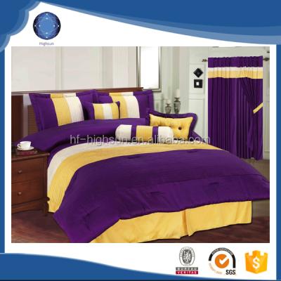 China Fashon design pintuck jacquard bedding set for sale