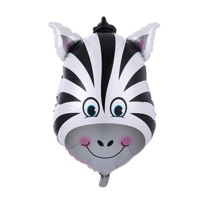 China Hot Selling Jungle Safari Theme Animal Amazon Party Decoration Helium Mylar Foil Balloons For Kids Birthday Decoration for sale