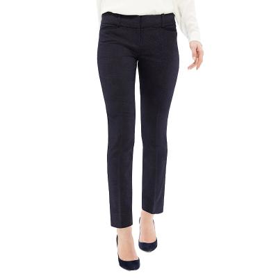 China Breathable Women's Winter Patterned Pencil Pants Office Lady Wear Formal Elegant Formal Pants For Women for sale