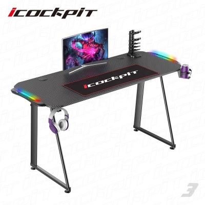 China Hot Sale Cheap Gamer Table Gamer Desk(Other) Adjustable Table High Quality Cheap Modern Gaming Desk icockpit for Sale for sale