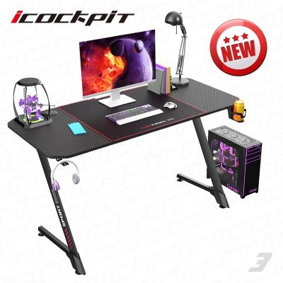 China New Computer A Shape Adjustable Modern Gaming Desk Cheap Gamer Table (Other) icockpit Gaming Table for sale