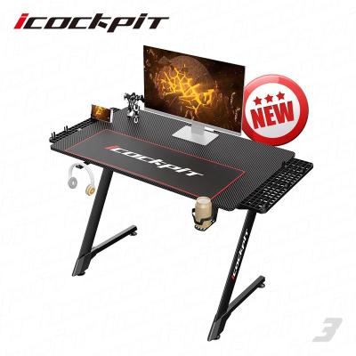 China Younger Design Saitu Big Gaming Table (Other) Gaming Adjustable Custom PC Desk Mesa Gamer Gaming Table for sale