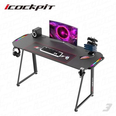 China Cheap Computer Desk PC (Other) Adjustable Icockpit Racing Table Top Gamer Retail Used Gaming Desk For Sale for sale