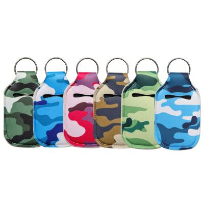 China China 30ml Neoprene Hand Sanitizer Portable Head Chain Holder for sale