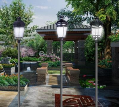 China LANDSCAPE New Outdoor Park Lanterns LED Powered Lawn Light Ground Home Garden Lawn Fence Modern Yard Decorative Lamp Waterproof High Quality for sale