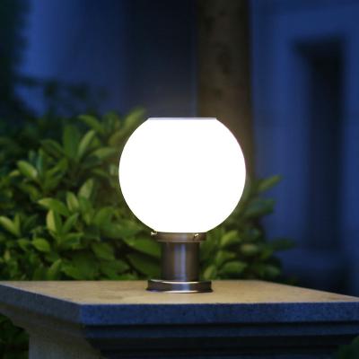 China Modern Led Solar Powered Garden Pillar Light for sale