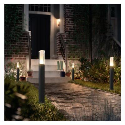 China Wholesale Outdoor Waterproof Stainless Steel PC Garden Yard Solar Led Lawn Light for sale