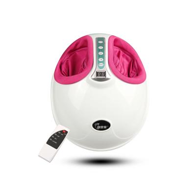 China Multi Functional Electric Foot Air Pressure Resistance Heating Shiatsu Foot Massager With Remote Control for sale