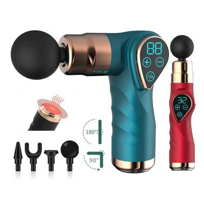 China Hot Body Massager Gun Smaller Massager New Mini Machine Gun Fascial Tissue Percussion Deep Facial and Cold Muscle Massager for sale