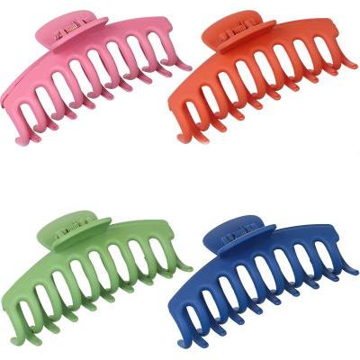 China Hot Selling Hair Accessories Korea Statistical Institute Hair Claw Clip Large ABS Hair Claw Accessories To Claw Hair Clips For Girls for sale