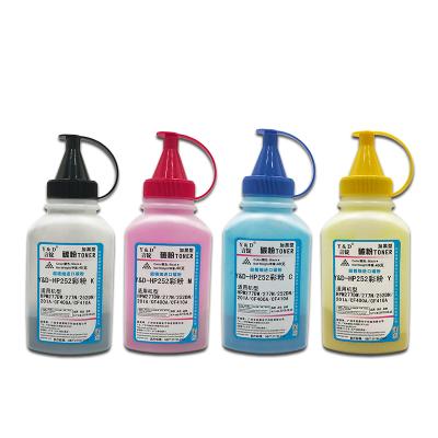 China HP252 Vivid Color COMPATIBLE Color Toner Powder For HP Printer for sale