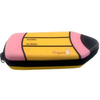 China School Pencil Case Gift Personalized Multifunctional Customized Zipper Eva Pencil Case for sale