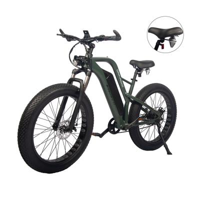 China Factory Order Aluminum Alloy Chinese Mid Tire Electric Fat Bike With Suspension System for sale