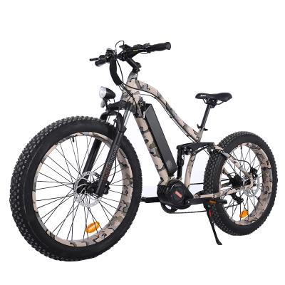 China 2021 Long Range Multifunction Bicycle Al Folding Fat Tire Electric Bike for sale