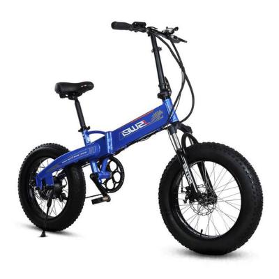 China China factory price aluminum alloy electric bike 500W fast shipping 20 inch full suspension fat tire electric bike for sale