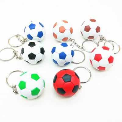 China Awards Vending Fashion Style Custom Sports And Crafts Black And White Soccer Pendant Metal Mini Souvenir Gift Main Wholesale Chain for sale