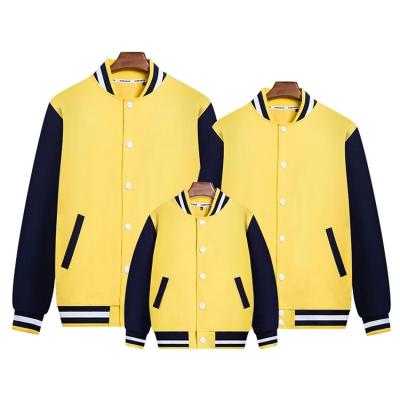 China QUICK DRY Unisex Sport Coat Cotton Slim Breathable Letterman Jackets Varsity Jacket For Men for sale