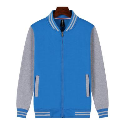 China Custom Factory Price QUICK DRY Custom Logo Baseball Jacket Men Plain White Letterman Jacket Coat For Men for sale