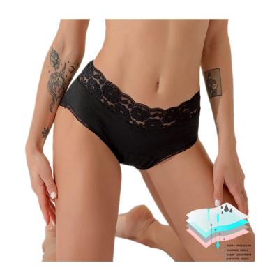 China Breathable Custom Design Full Pad Leak Proof Menstrual Underwear Super Brief Period Panties Absorbency for sale