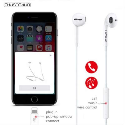 China HOTSALE earphone pop up window cable earphone earpod earbuds earphone headphone for iphone7 earphone for apple max 11 earphone for sale