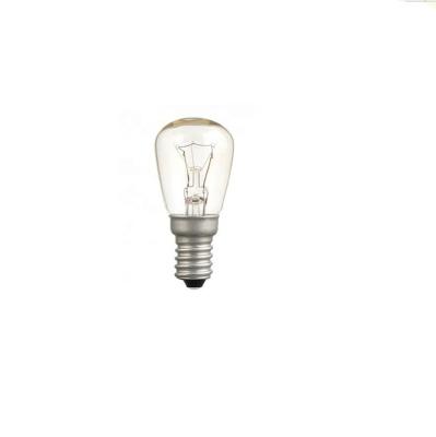 China aluminum cheap incandescent light bulb st26 15w e14 230v fridge bulb for sale