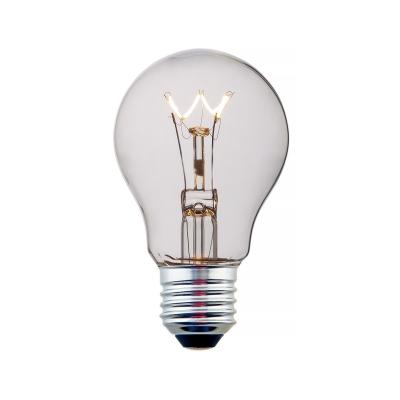 China GLS A19/A60 40W/60W/75W/100W E27 Clear Light Bulb Indoor Lighting Incandescent Factory Supplied Hot Selling Light Bulbs for sale